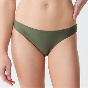 NWT J. Crew Heritage 1989 High-Leg Bikini Bottom Size M